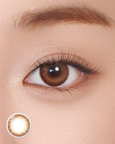 Lenstown 梨芝瞳 New Unisome Brown 月拋(2片)
